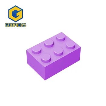 Детали Gobricks MOC Bricks 2 x 3 Совместимы с 3002 частями игрушек Соберите обучающие строительные блоки