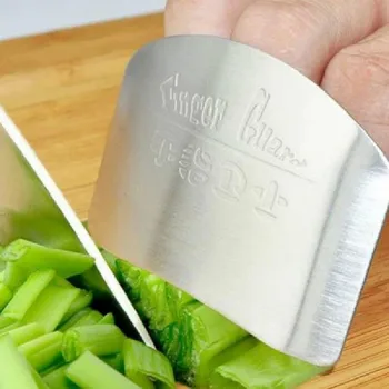 Защита для пальцев и рук из нержавеющей стали, индивидуальный дизайн, безопасный нож для нарезки, кухонные инструменты для приготовления пищи