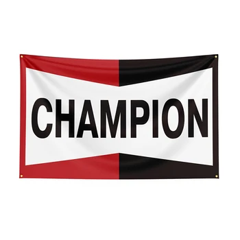 Флаг чемпиона 3x5, баннер автомобильных запчастей с принтом из полиэстера для декора